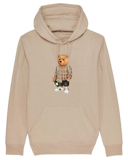 Organic Hoodie Filou CX. - Sand brown