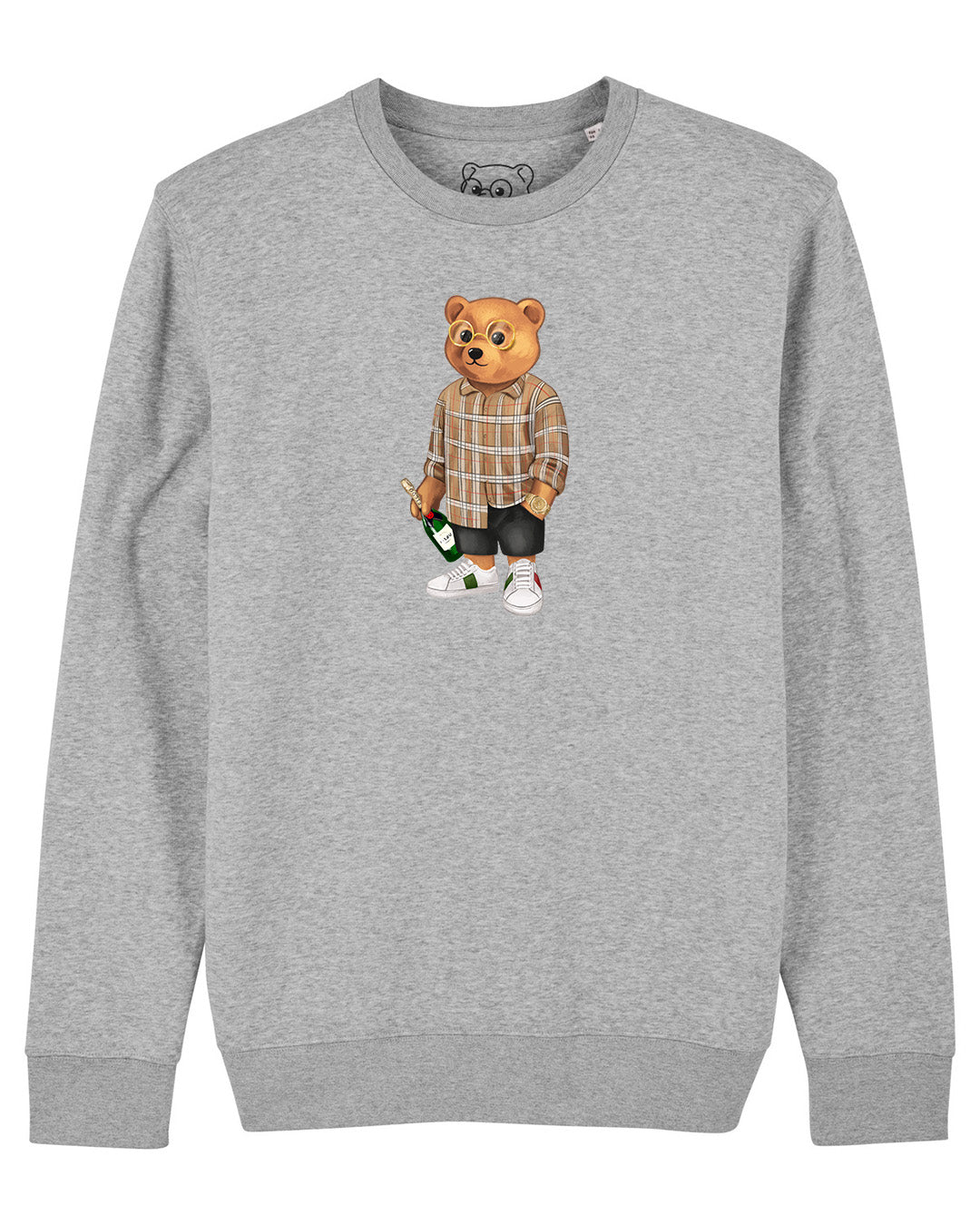 Organic Pullover Filou CX. - Grey