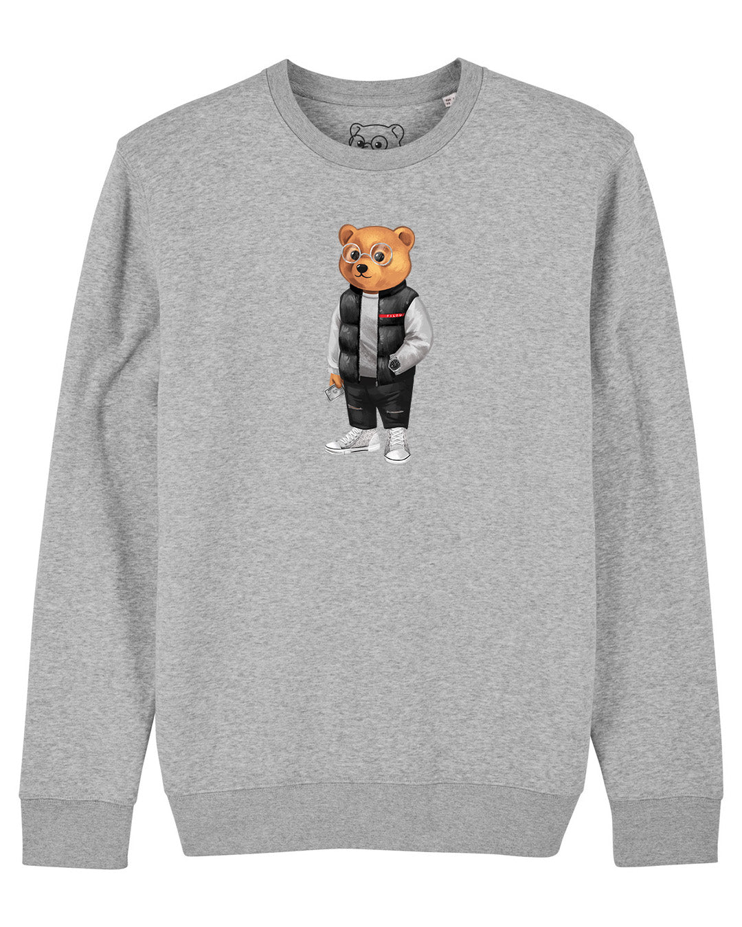 Organic Pullover Filou CXX. - Grey