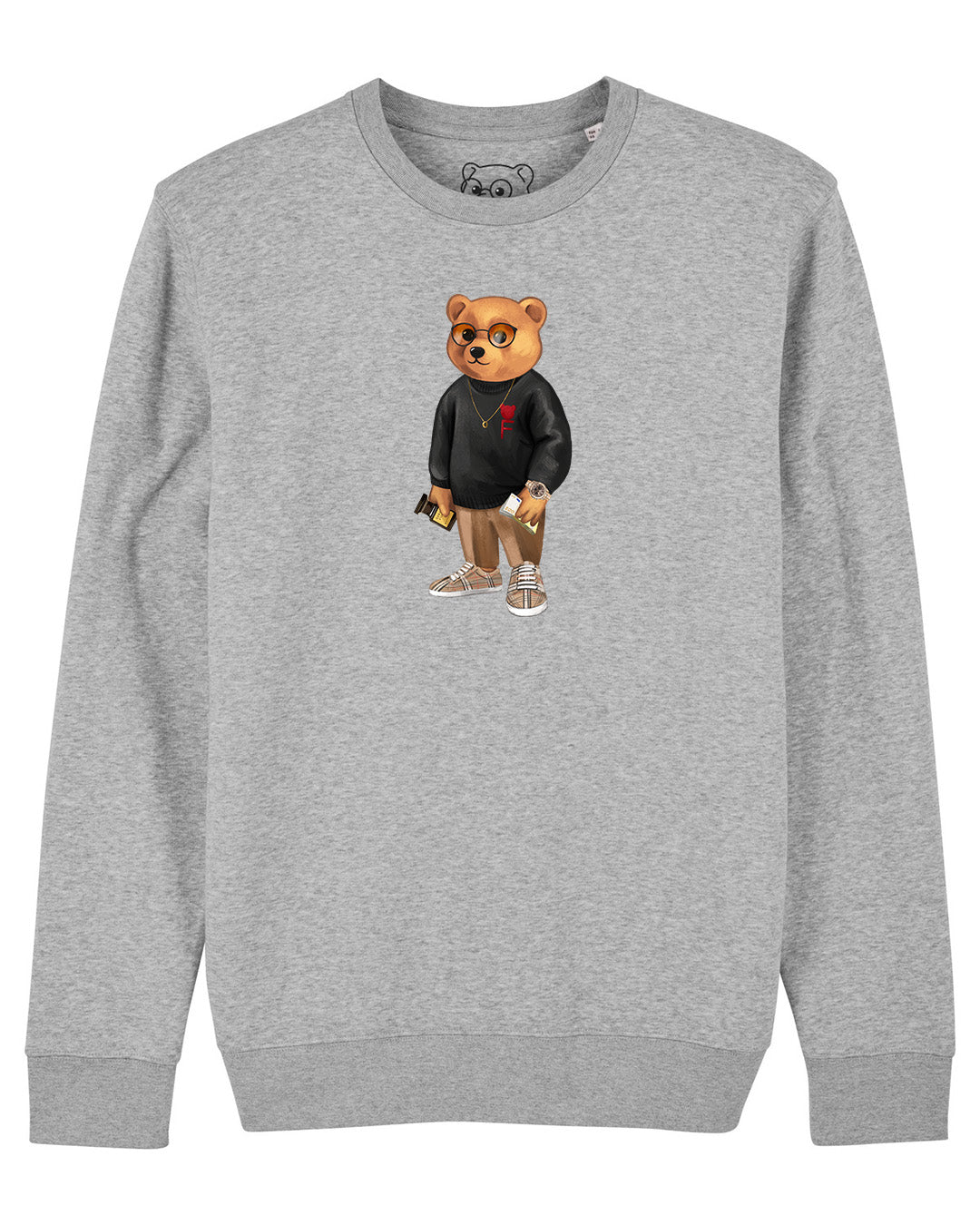 Organic Pullover Filou XCVI. - Grey