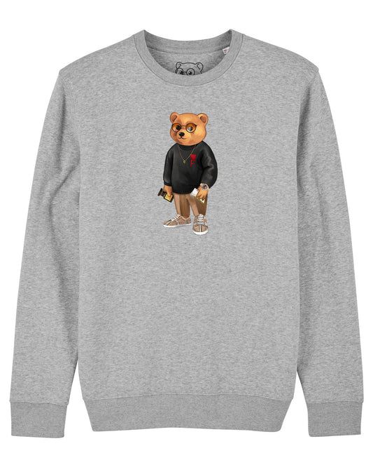 Organic Pullover Filou XCVI. - Grey