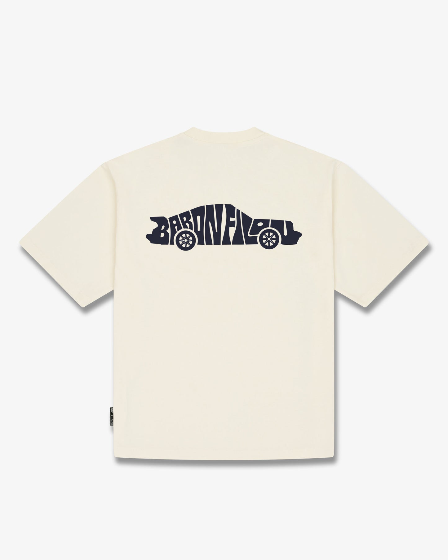 SS26 Oversized Backprint T-Shirt VALET MODE - Off-White