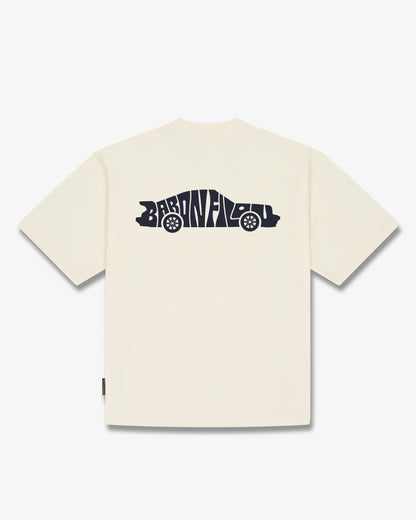 SS26 Oversized Backprint T-Shirt VALET MODE - Off-White