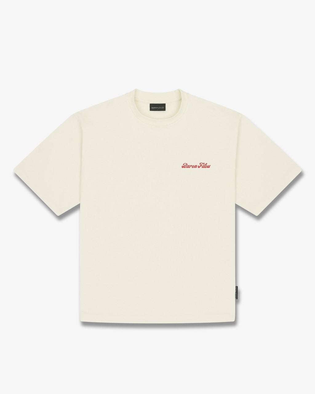 SS26 Oversized Backprint T-Shirt LOBSTER GANG - Off-White