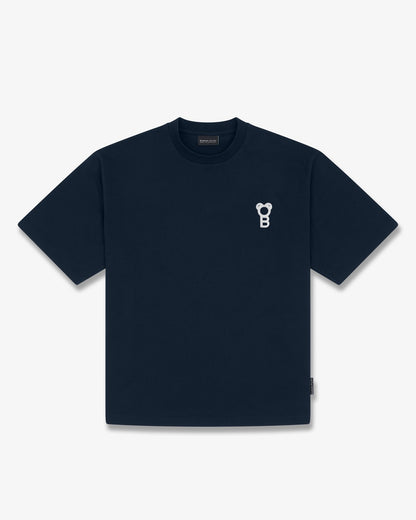 Signature Oversized T-Shirt - Navy blue