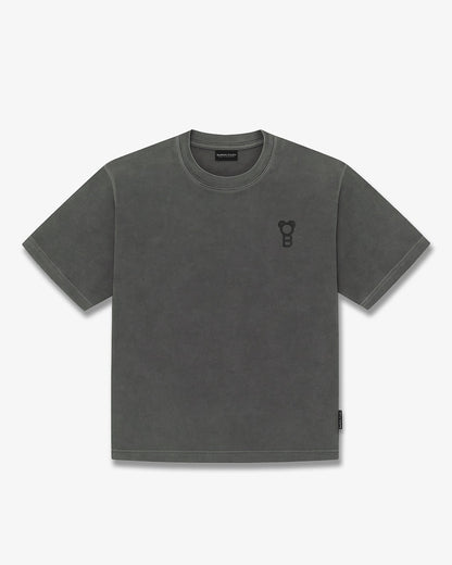 Signature Oversized T-Shirt - Stone wash grey