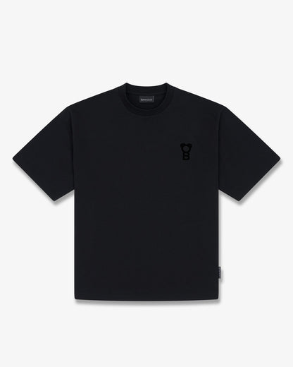 SS26 Oversized Signature T-Shirt - Black