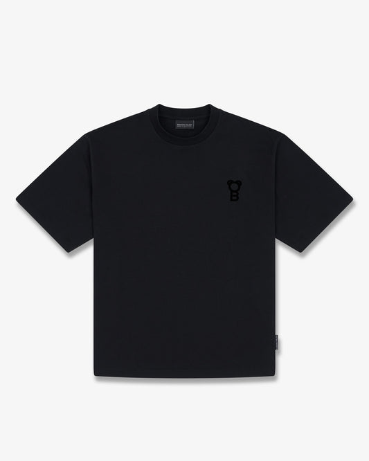 SS26 Oversized Signature T-Shirt - Black