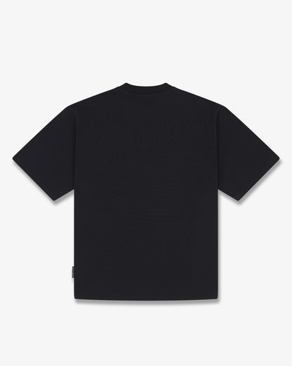 SS26 Oversized Signature T-Shirt - Black
