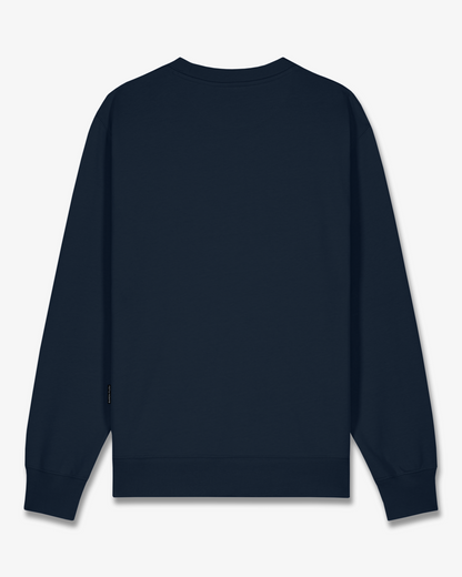 FW25 Pullover, Chenille F - Navy blue