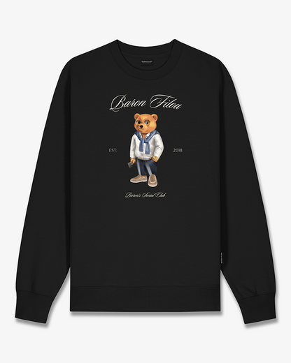 FW25 Pullover Filou CLII. Baron’s Social Club - Black