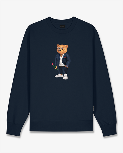 Organic Pullover Filou CLX. - Navy blue