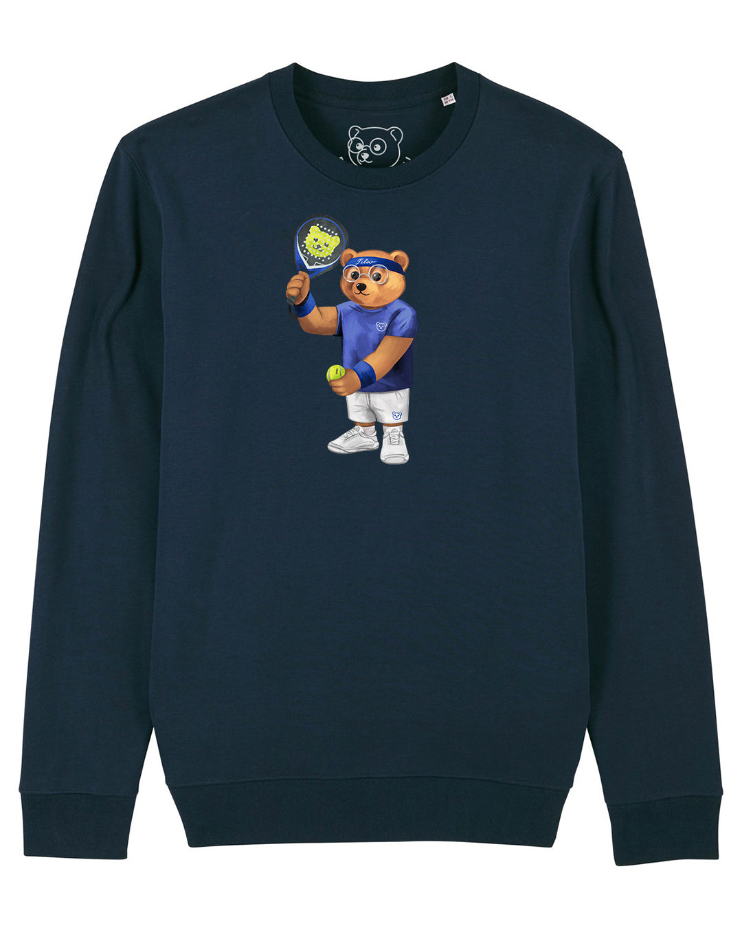 Organic Pullover Filou Paddlebear - Navy blue