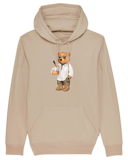Organic Hoodie Filou LXXIX. - Sand brown