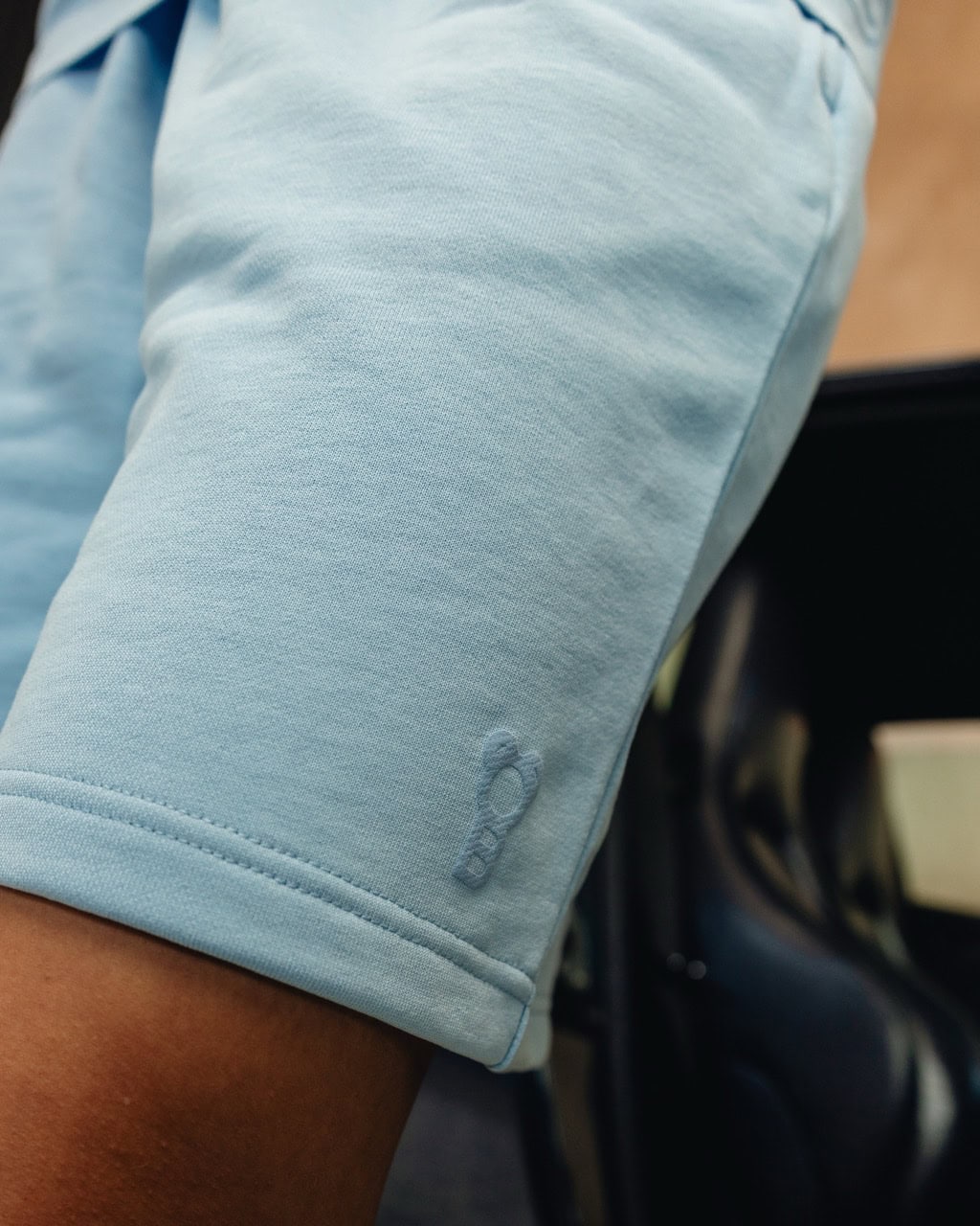 SS26 Signature Shorts - Light blue