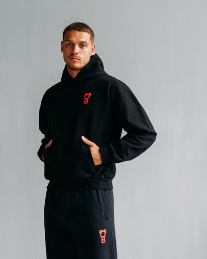 Signature Oversized Hoodie - Black