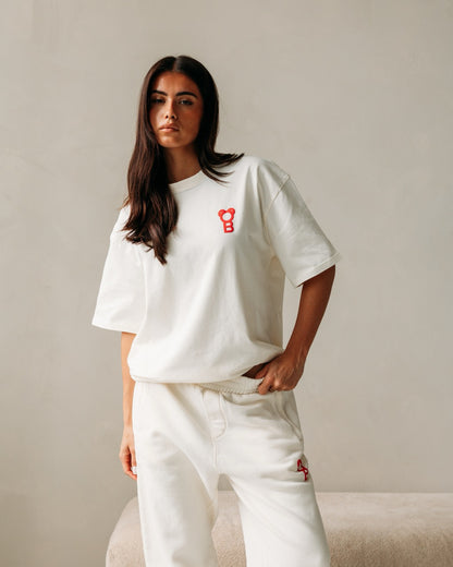 Signature Oversized T-Shirt - Off-White