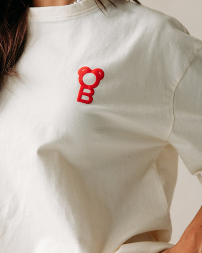 Signature Oversized T-Shirt - Off-White