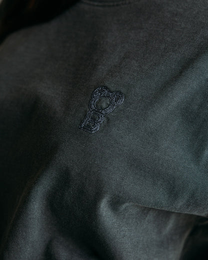 Signature T-Shirt - Stone wash grey