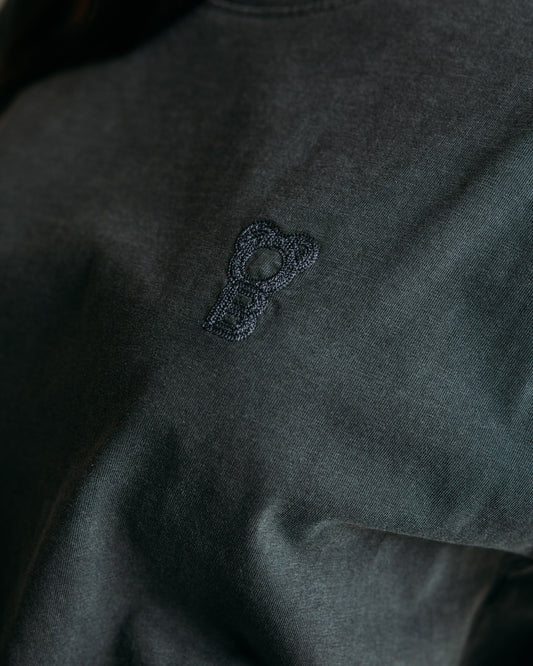 Signature T-Shirt - Stone wash grey
