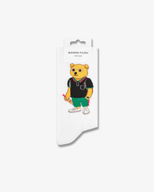 FW25 Sport Socks Filou CIX. - White