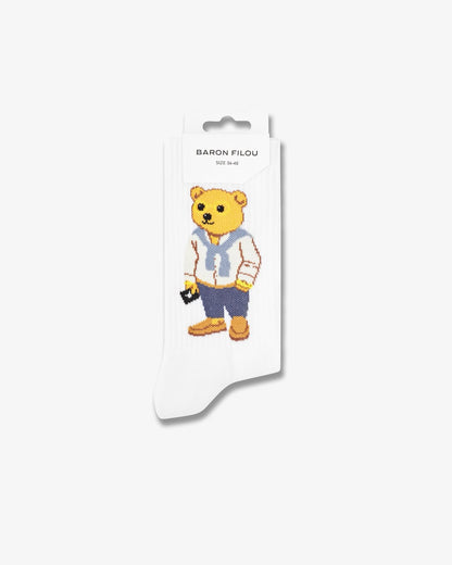 FW25 Sport Socks Filou CLII. - White