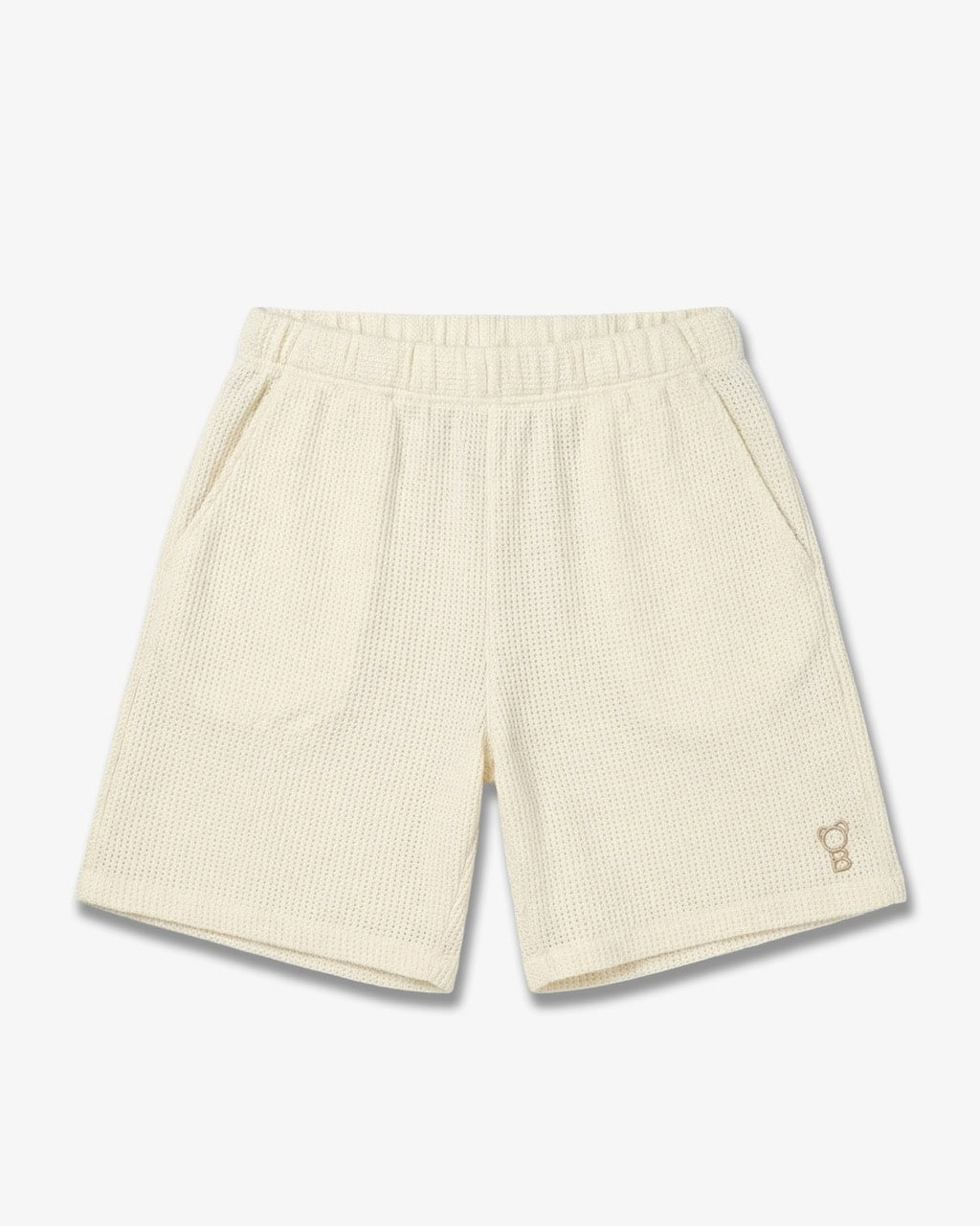 SS26 Signature Structured Shorts - Off-White