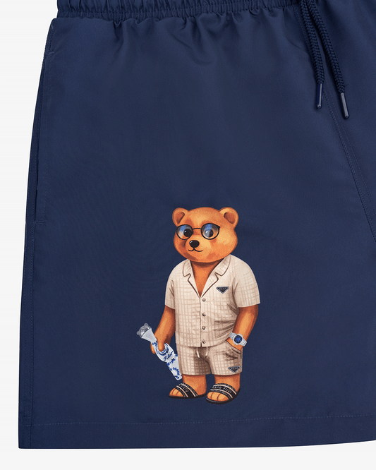 SS25 Swim Shorts Filou CXIII. - Navy blue
