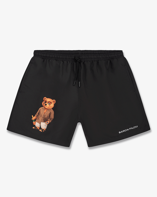 SS25 Swim Shorts Filou CXVIII. - Black