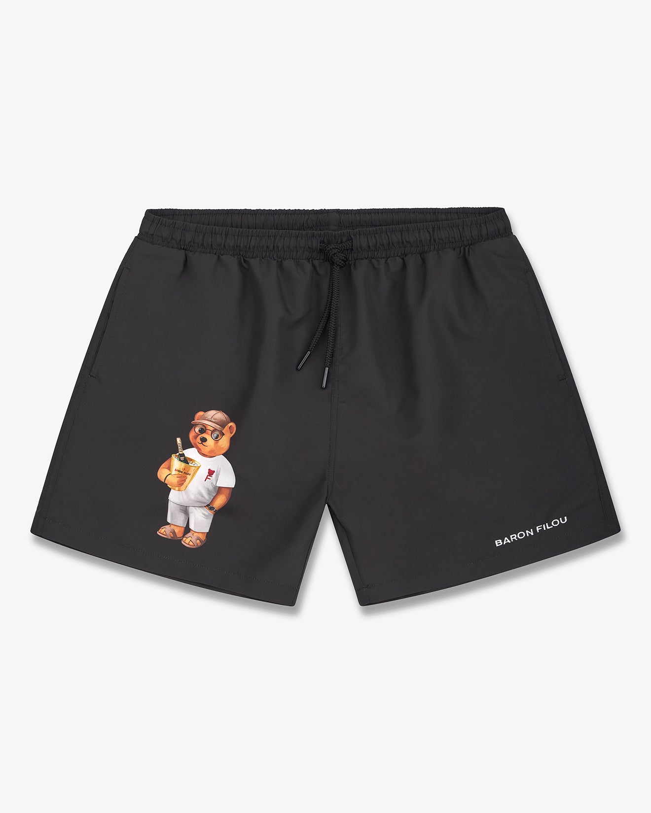 SS25 Swim Shorts Filou CXXIII. - Black