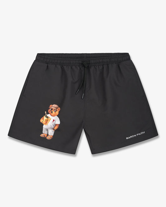 SS25 Swim Shorts Filou CXXIII. - Black