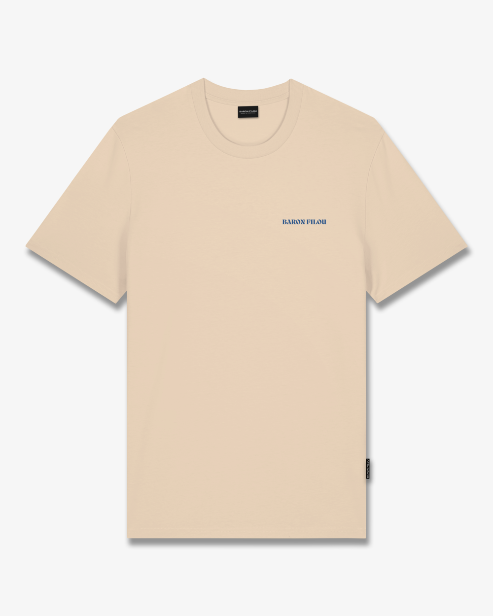 FW25 T-Shirt Backprint DIFFERENT TIMEZONES - Sand brown