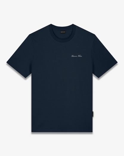 FW25 T-Shirt Backprint Filou CXLVI. BARON - Navy blue