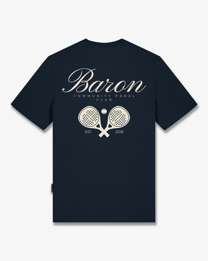 FW25 T-Shirt Filou CXXXII., Padel Club - Navy blue