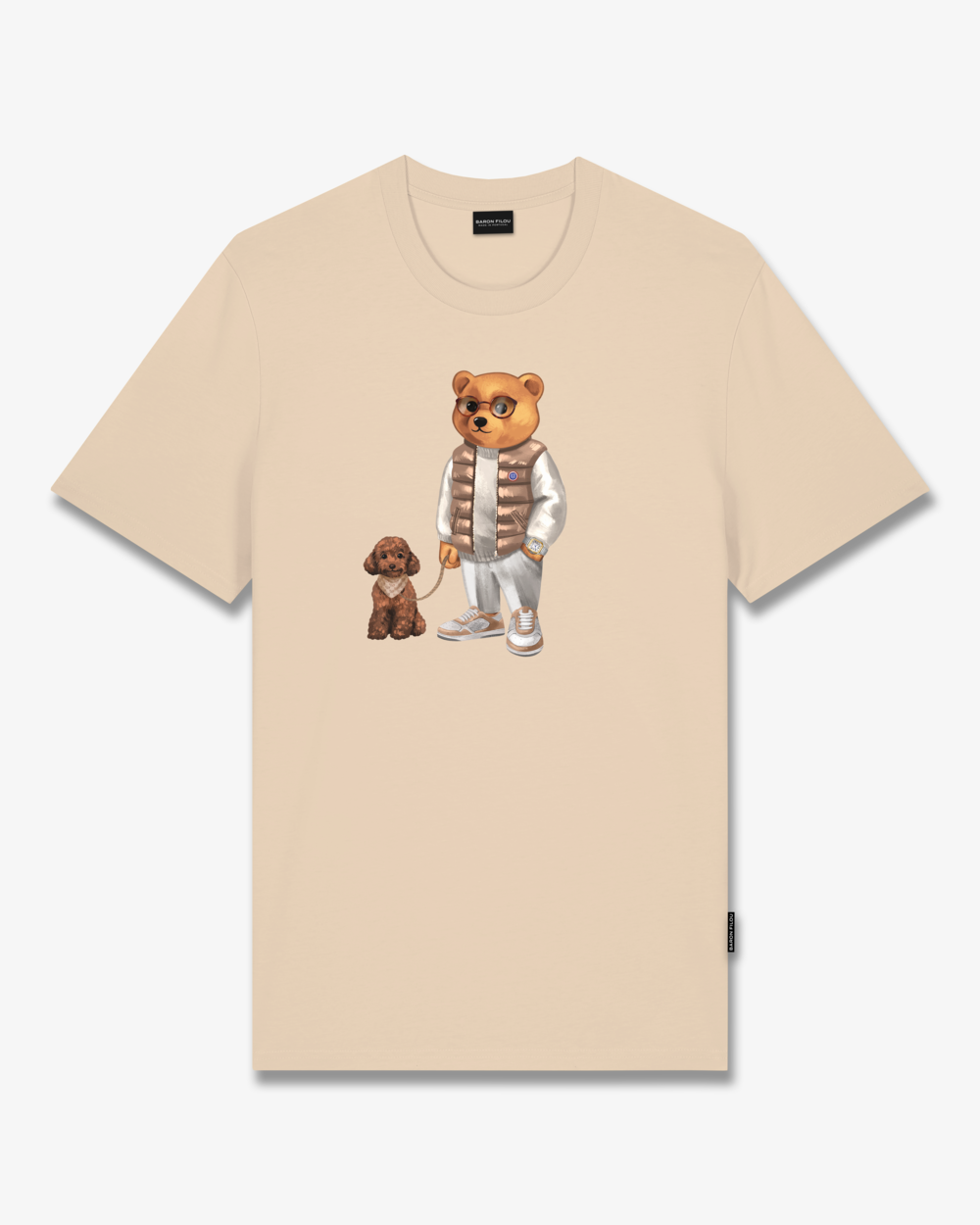 FW25 T-Shirt Filou CL. - Sand brown