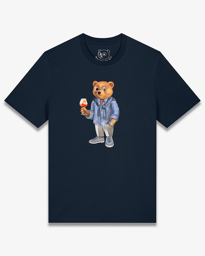 Organic T-Shirt Filou CXLIV. - Navy blue