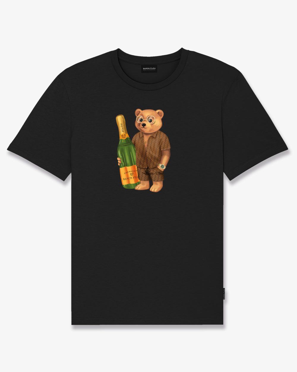 SS25 T-Shirt Filou CXXII. - Black