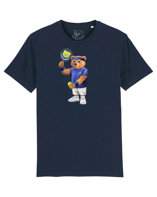 Organic T-Shirt Filou Paddlebear - Navy blue