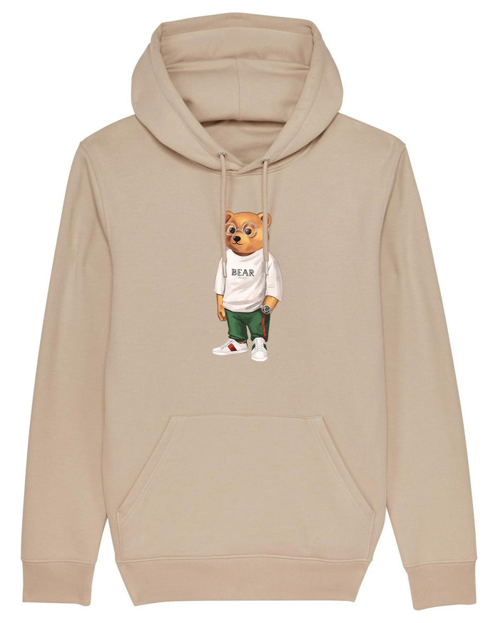 Organic Hoodie Filou II.- Sand brown