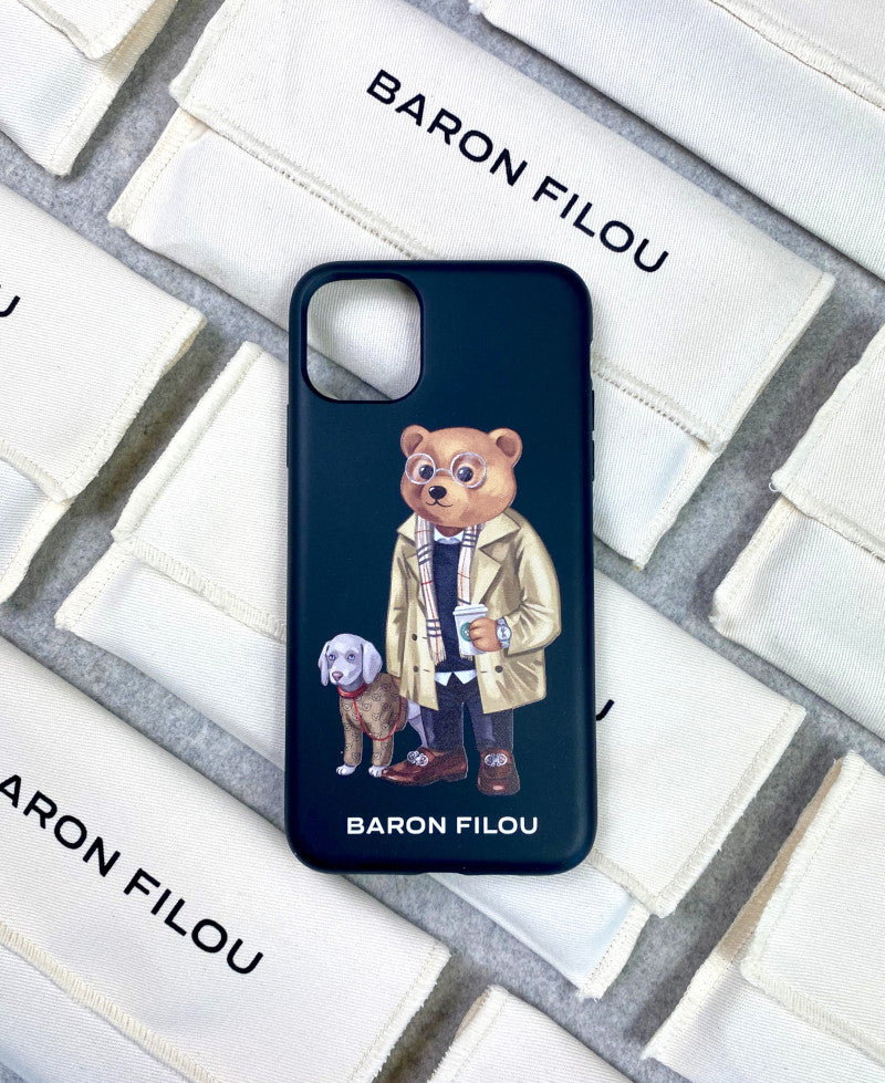iPhone Case Baron Filou IX. - Black