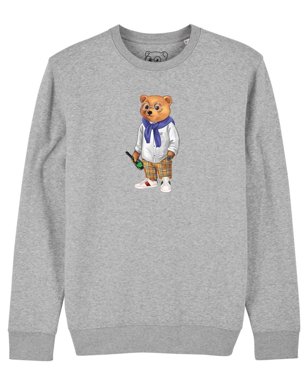 Organic Pullover Filou X. - Grey