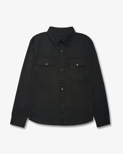 FW24 Overshirt Poster Backprint, Filou XCII. - Black