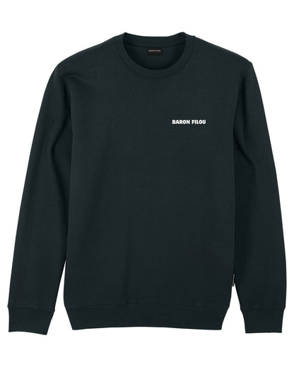 Backprint Pullover Filou CVII. - Black