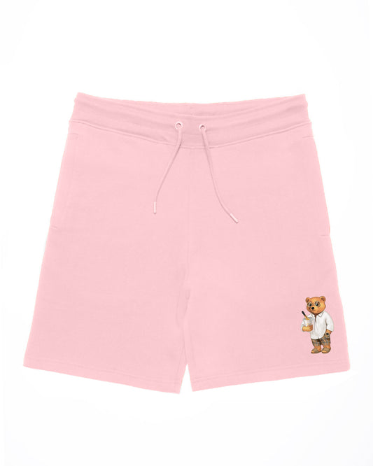 SS24 Organic Shorts with Print, Filou LXXIX. - Rose Parfait